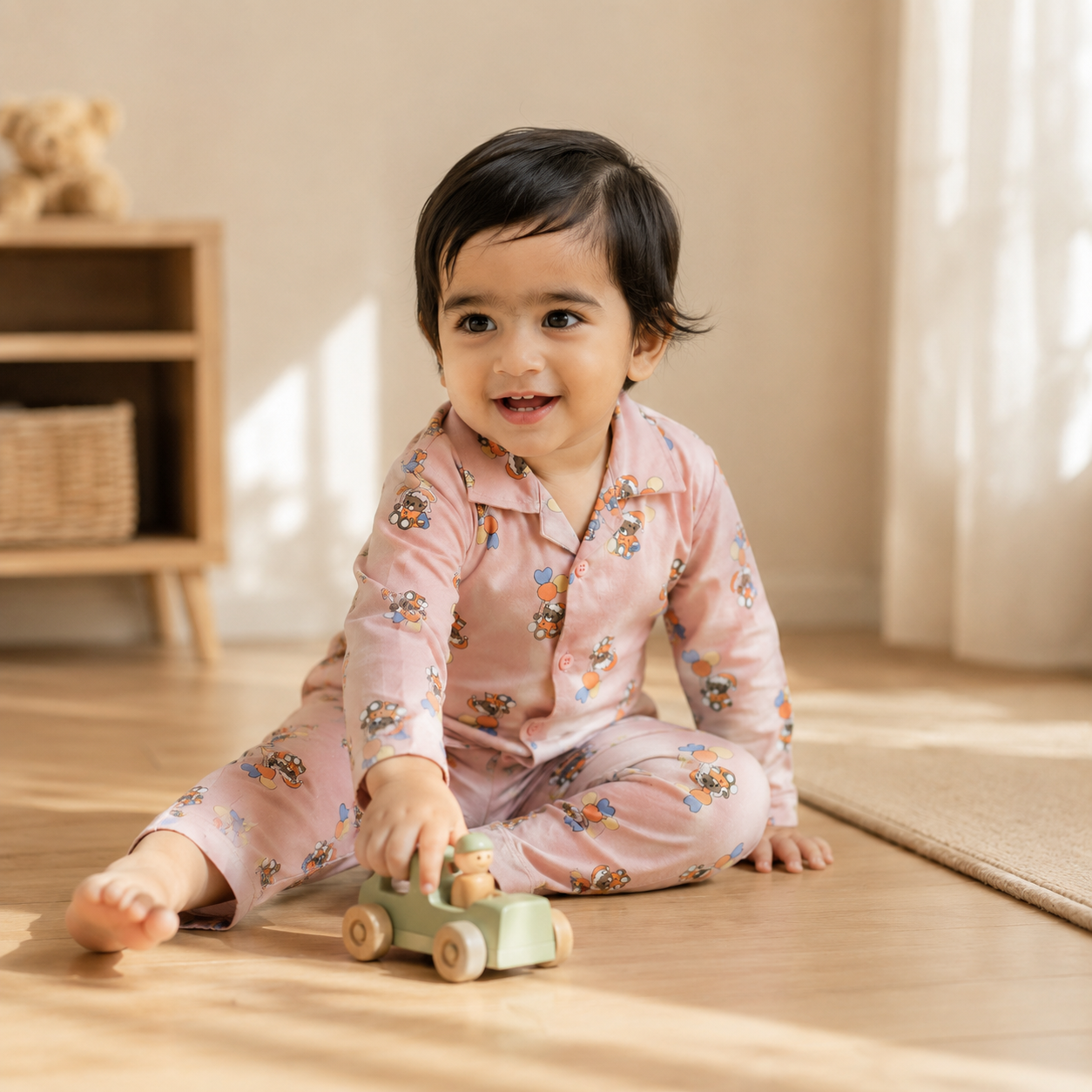 Ballon Print Nightsuit
