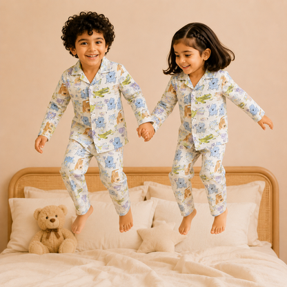 Animal Print Nightsuit Unisex