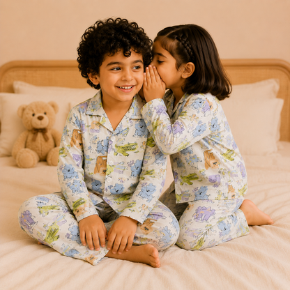 Animal Print Nightsuit Unisex