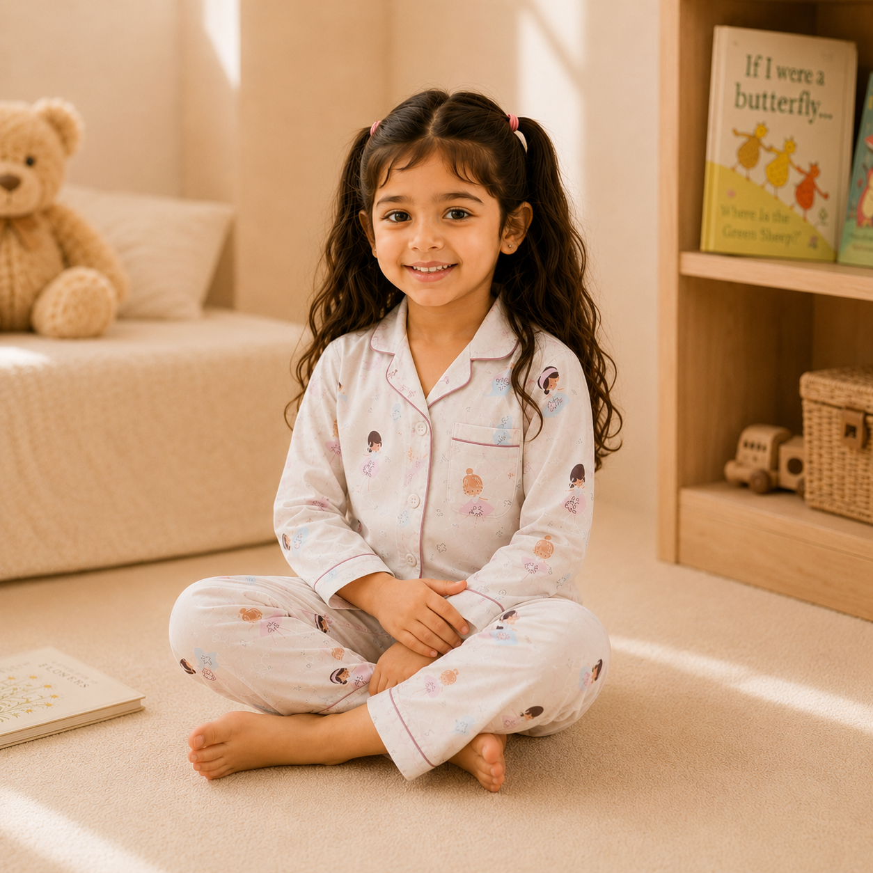 Girls Pretty Doll Nightsuit