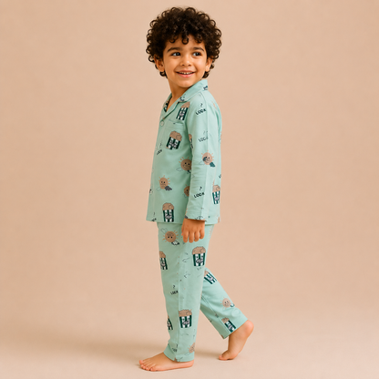 Kids Unisex Popcorn Nightsuit